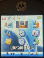 Motorola NEXTEL i365 Cell Phone with SIM as is as shown DIRECTALK DIRECT TALK !