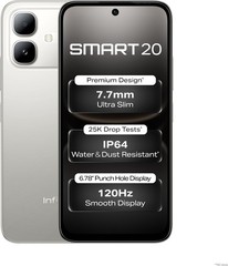 Infinix SMART 20 | 64GB | 4GB RAM | Titanium Helio G81 Ultimate FactoryUnlocked