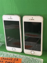Mixed Smartphone & Smartwatch Parts Lot iPhone 5 And 6 Samsung Moto 360 Untested