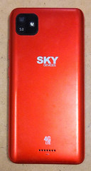 SKY Devices Elite C55 – Red ( Unlocked ) Dual SIM International Smartphone