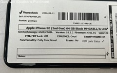 Apple iPhone SE (2nd Gen) MHG43LL/A 64GB Black Unlocked Smartphone – Tested