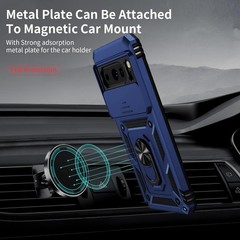 For Google Pixel 8 Pro Case with Military Grade Drop Protection, Magnetic Cover