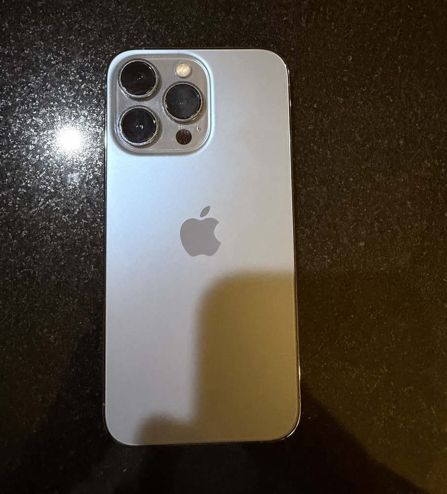 Apple iPhone 13 Pro 128GB Unlocked Silver 6.1in 12MP Smartphone