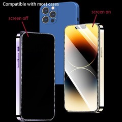 2PCS Glitter Screen Protector for iPhone 17 & iPhone 16 Pro 6.3 Inch Tempered Gl
