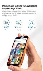 Unlocked Global 3G mini 3.0-inch touchscreen Smartphone Android 8.0 Phone Orange