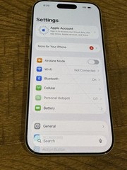 Apple iPhone 17 Pro 256GB Silver Unlocked (100% Battery)