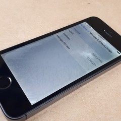 Apple iPhone 5s 16 GB A1533 ME296 C/A Space Gray 88% BH Unlocked Water Damage