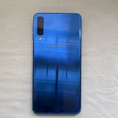 Samsung Galaxy A7 (2018) Blue Android Wi-Fi Bluetooth Micro USB Bar Smartphone