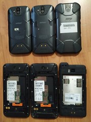 Lot of 6 Kyocera Duraforce Pro E6790/E6810/E6910/ Sonim XP8800 32or64GB For part