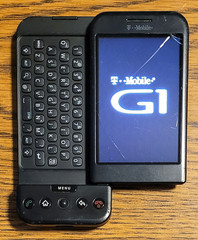 HTC Dream DREA100 / Google G1 – Black ( T-Mobile ) Very Rare Smartphone – READ