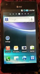 Samsung Galaxy SGH-i997 16 gb (ATT) Black Fast Ship Very Good Used Vintage