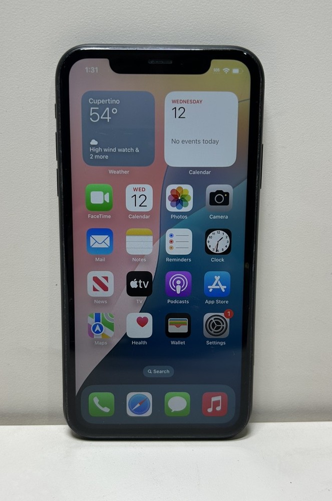 Apple iPhone XR 128GB Space Gray A1984 Network Unlocked Any Carrier – READ