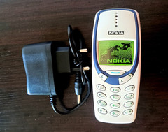 Nokia 3330 100% Working + NEW Battery + Charger – Unlocked – Snake