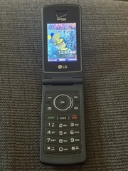 LG Terra LG-VN210 Black Verizon Wireless Color Screen Flip Phone 3G ONLY