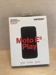 Verizon Prepaid Moto E5 Play – Verizon Prepaid NEW IN BOX Android Smartphone