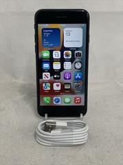 Apple iPhone SE 2nd Gen. – 64GB – Black (Unlocked) A2275 (CDMA + GSM) *Read*