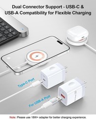 15W Fast Wireless Charging Pad for iPhone 17/16/15/14/13/12 Series