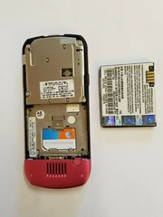 Classic Motorola L2 Hot Pink Basic 2G GSM Slim Flat Prepaid Cell Phone