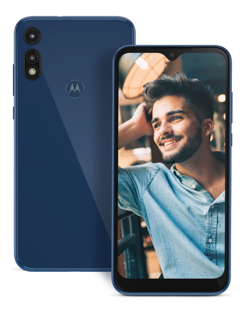 Motorola Moto E (2020) – 32GB – Midnight Blue (Boost Mobile) (Single SIM)