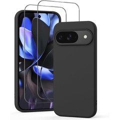 For Google Pixel 9 /9 Pro Case with Stylish Silicone Full-Body Protection Cover