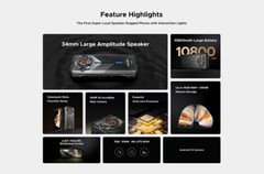 DOOGEE S Punk Rugged Smartphone LED Effect 16GB+256GB 50MP AI Cam 6.58″ 10800mAh