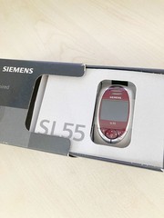 Siemens SL55 – Ruby Red – New Condition – Boxed – Complete Set