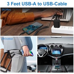 3FT Fast Charging USB A to USB C Charger for Samsung Galaxy A17 A16