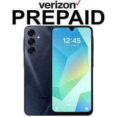 Samsung Galaxy A16 5G 128GB Blue Black PREPAID Verizon Locked Very Good