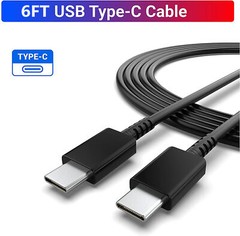 45W Type USB C Super Fast Wall Charger+6ft Cable For Samsung Galaxy S22 S23 M