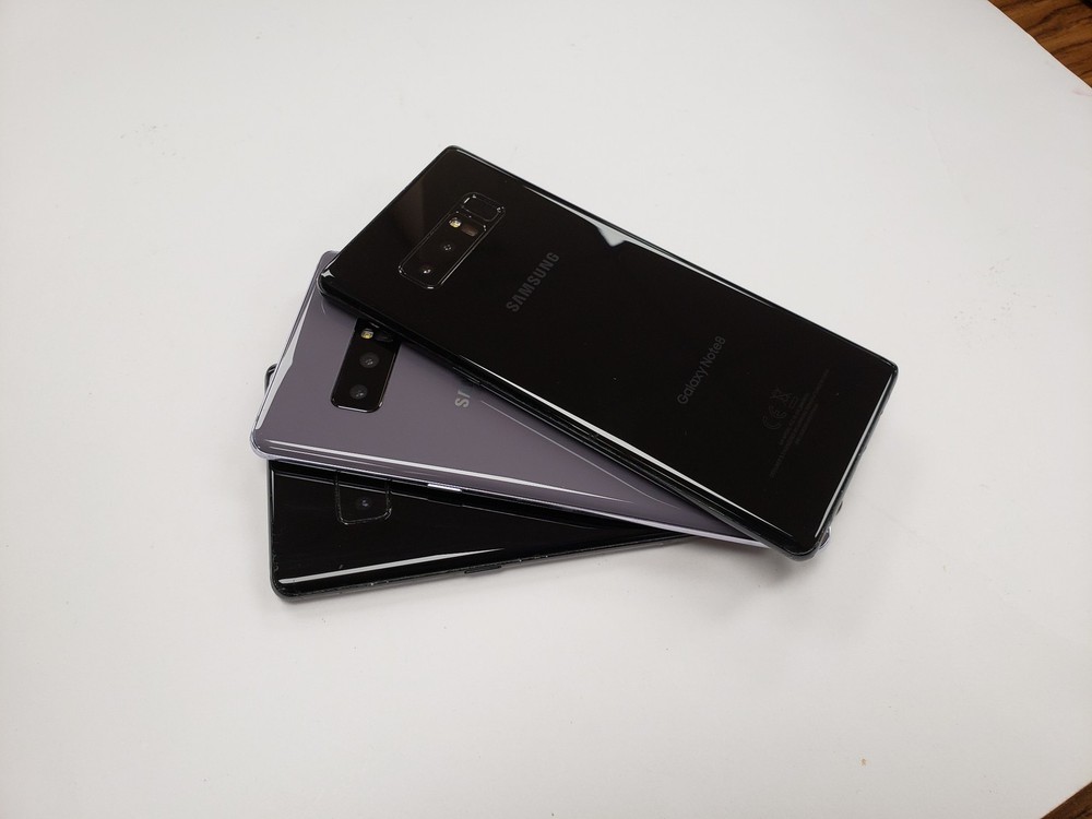 LOT OF 3 Samsung Galaxy Note 8 5G SM-N950U 64 GB Black Purple Unlocked **READ**