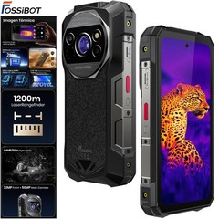5G FOSSiBOT F115 Ultra Thermal AI Rugged Phone Android 16 Rangefinder 20000mAh