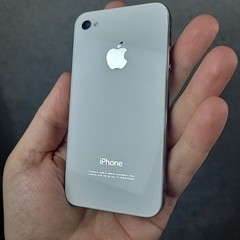 Apple iPhone 4 8GB White Verizon iOS 7.1.2 Tested A1349 Works See Photos