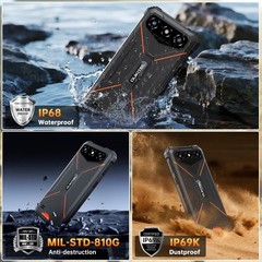OUKITEL G3 Rugged Smartphone Android 15 16GB+128GB/1TB TF 6300mAh 6.0″ T-Mobile