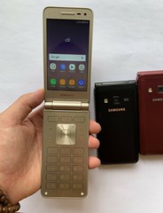 Samsung Galaxy Folder 2 G1650 16GB Dual SIM 8.0MP Flip LTE SmartPhone -OPEN BOX-