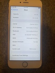 Apple iPhone 6S 64Gb Rose Gold AT&T Doesn’t Work