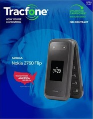 Tracfone Nokia 2760 Prepaid Cellphone (Locked to Tracfone) – Black