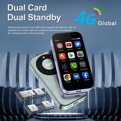 4G LTE Mini 3.0″ HD Display Small Smartphone Android 10.0 Network 16GB 2000mAh