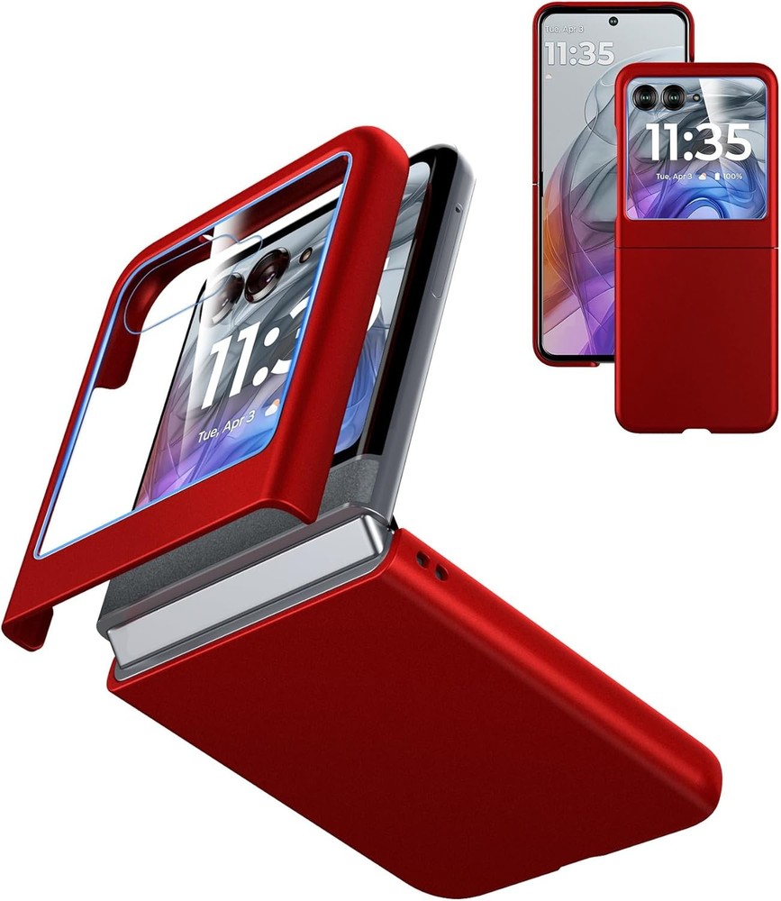 Case for Motorola Razr 2024/2025/2026 – Thin Hard Matte Polycarbonate Cover