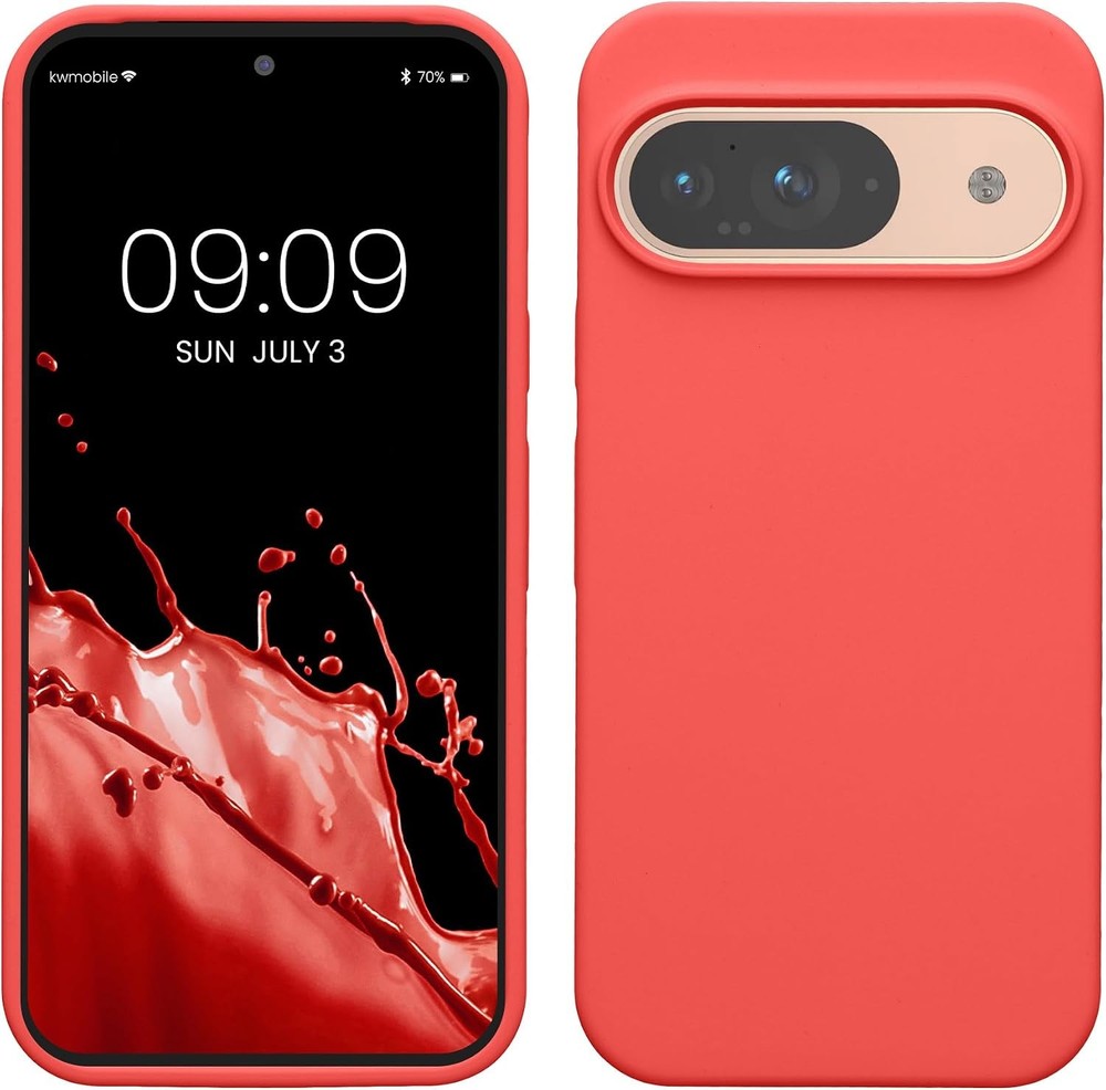 Case for Google Pixel 9 / Pixel 9 Pro – TPU Silicone Phone Cover with Soft Finis