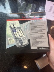 Vintage Verizon Treo 650 Working With Accessories And Box