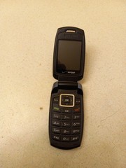 Samsung Snap SCH-U340 – Blue & Black Verizon Flip Phone