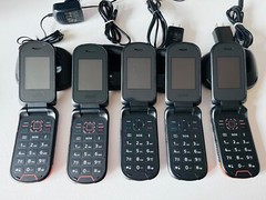 Lot of 5 Defective Plum RAM Plus 4G Volte IP68 Proof Rugged Flip (Unlocked)