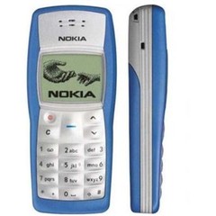 Cellphone Nokia 1100 GSM 900/1800MHz Original Mobile Phone – Black/White/Blue