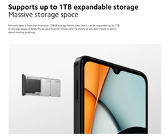 Xiaomi Redmi A3 4G LTE Midnight Black – 4GB RAM – 128GB ROM – Unlocked – NEW