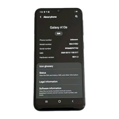Unlocked Samsung Galaxy A10e SM-A102U 32GB Blue Excellent Condition