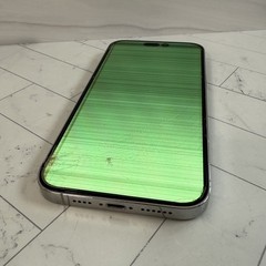 iPhone 14 Pro Max 256GB Unlocked Silver A2651 Cracked Screen LCD #H249