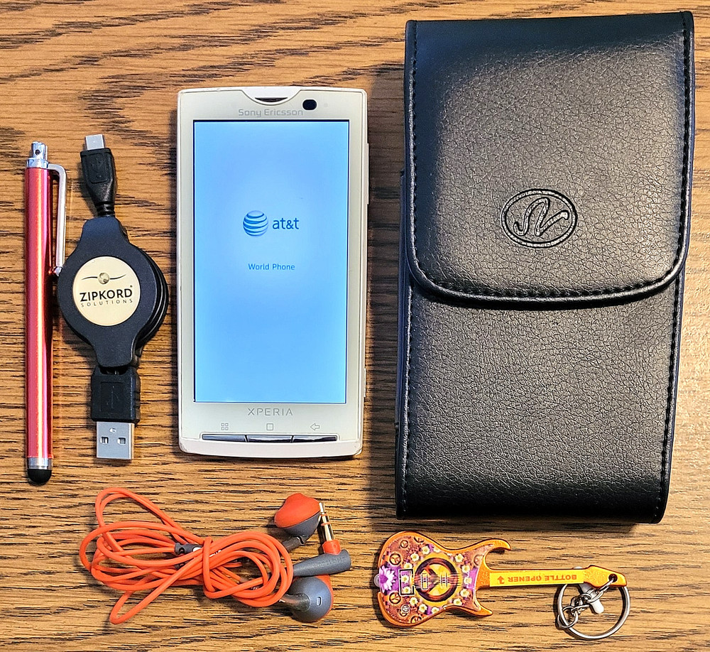 Sony Ericsson Xperia X10a – White ( AT&T ) Rare Android GSM Smartphone – READ