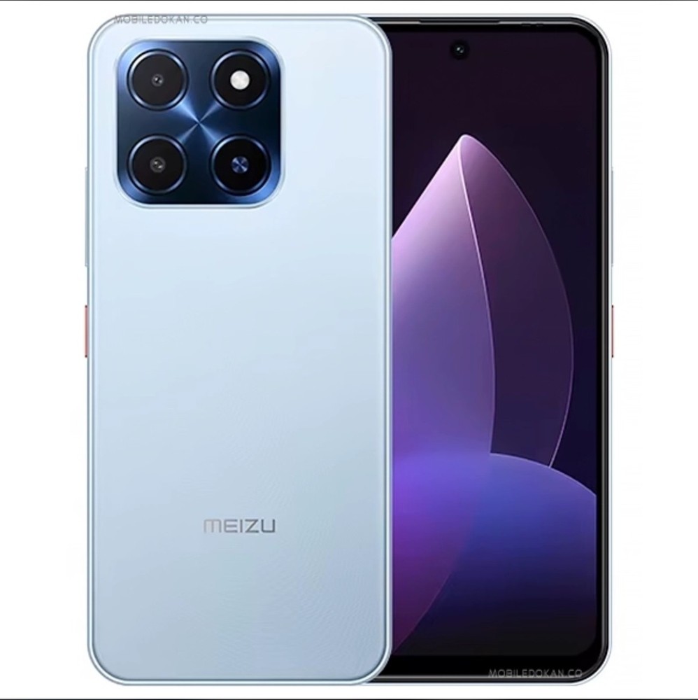 Meizu Mblu 22 6.79″ 720×1640 pixels 4 GB memory 128 GB storage Battery 5000 mAh