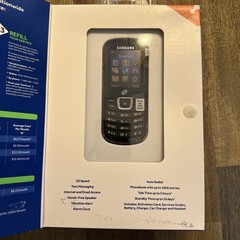 New Samsung Tracfone S150G Black SGH-S150G Wireless Phone Plus 200 Minutes