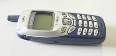 Samsung SGH-R225 / R225M – Blue and Silver ( T-Mobile ) Rare Phone